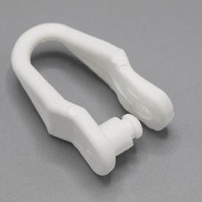 Snap on plastik sjakkel 38 mm
