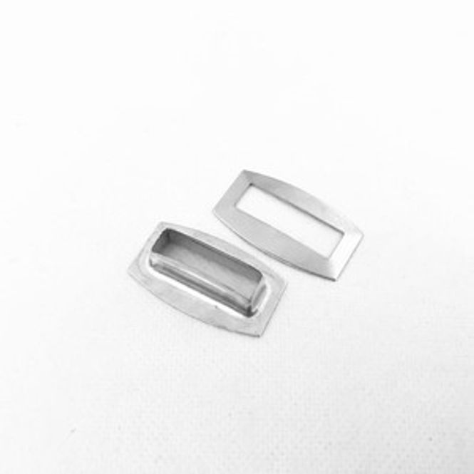 Hovedbilde MALJE REKTANGULÆR 27 X 8 MM FORNIKLET