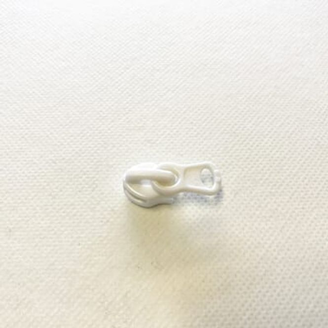 Hovedbilde GLIDELÅSSKYVER SPIRAL 5 MM PLAST HVIT