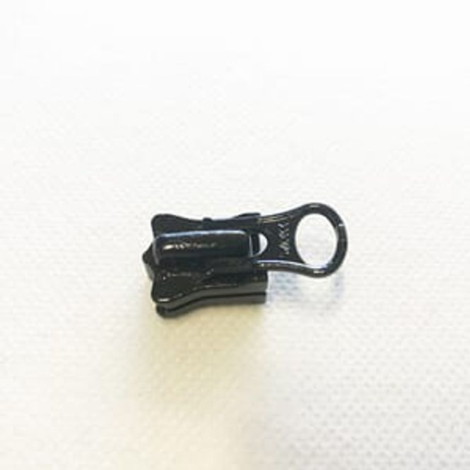 Hovedbilde Glidelåsskyver Delrin 8mm YKK 2 Veis Sort