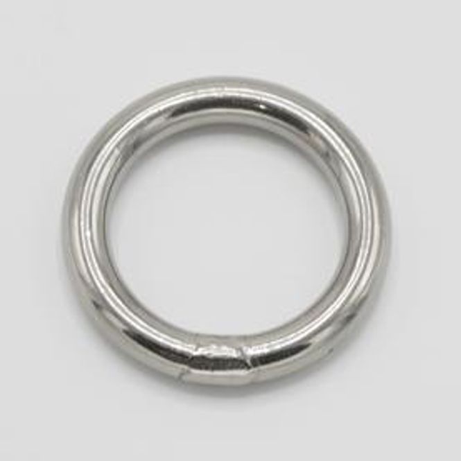 Hovedbilde O-ring sveiset 22x4mm forniklet