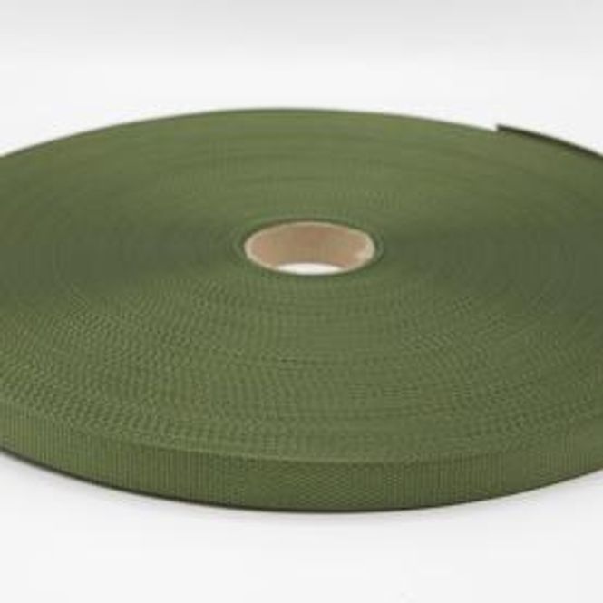 Hovedbilde PES bånd standard 19 mm oliven