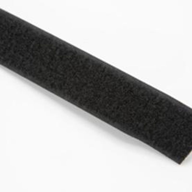 BORRELÅS 50 MM LØKKE POLYESTER SVART