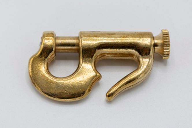 Hovedbilde Pistolhaker 40 mm messing