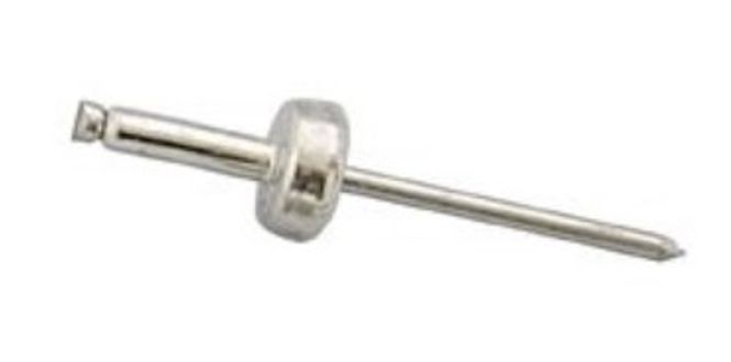 Hovedbilde TRYKKNAPP DEL 3 KULE POPNAGEL 3,2 MM MATERIAL 4,8 ...