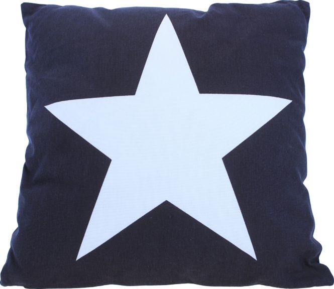Hovedbilde Pyntepute Big Star, marineblå 40 cm